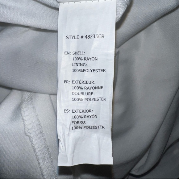 Juniors Large White Boho Dress Embroidered Accent Womens Lace Top Ruffle Boho - Picture 16 of 16